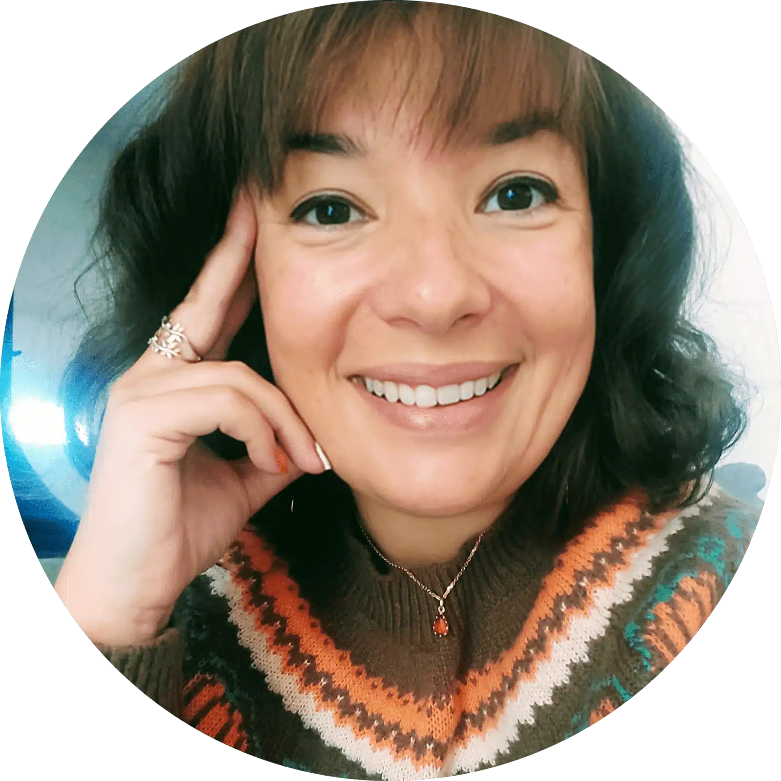 Aurélie Céramiste sous le cerisier