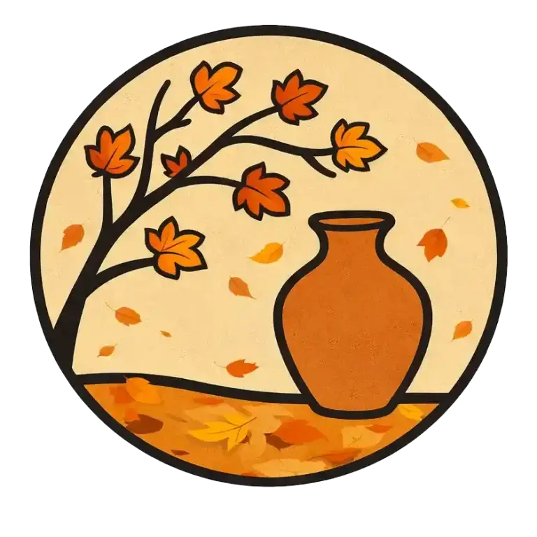 automne sous le cerisier