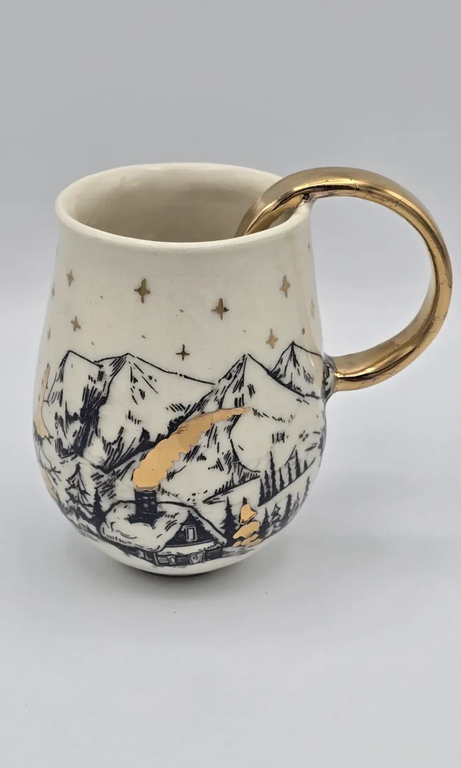 Mug Le petit chalet à la montagne