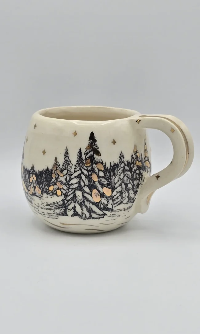 Mug Forêt Enneigée