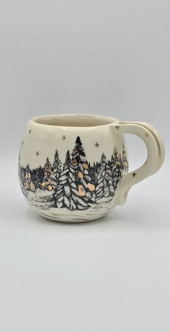 Mug Forêt Enneigée