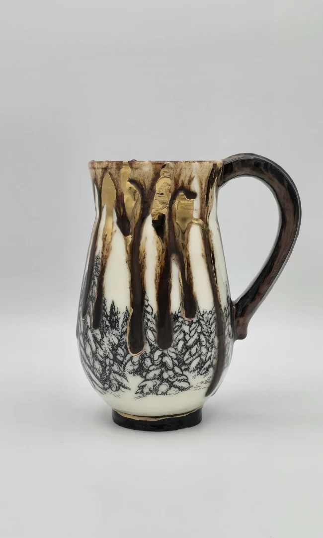 Mug aux coulures gourmandes